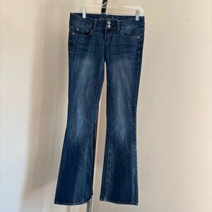 American Eagle Outfitters Dark Blue Flare Jeans
